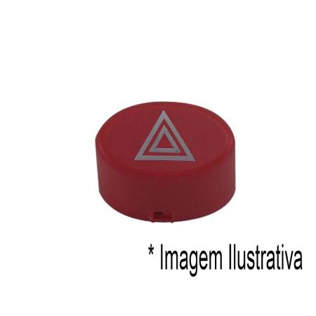 Lente Do Pisca Alerta Vermelho Palio 2008/ Autoplast Ap765