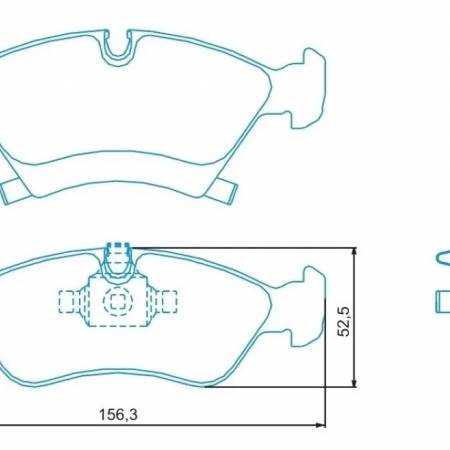 Pastilha De Freio Diant Gm Meriva 1.4 2010/ Jurid Hq3008Pa