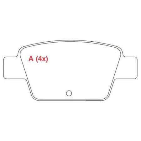 Past Fr Stilo T Pw503 Stilo 01/ 1.8/2.4 Tras