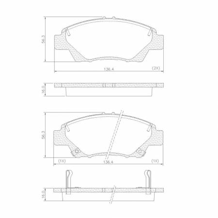 Past Fr Fit 14/ Pd1492 Fit/City 14/ Diant