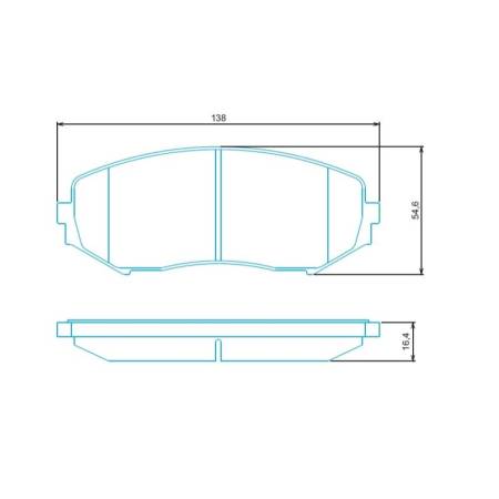 Pastilha De Freio Diant Suzuki Gran Vitara 09/ Jurid Hq4059