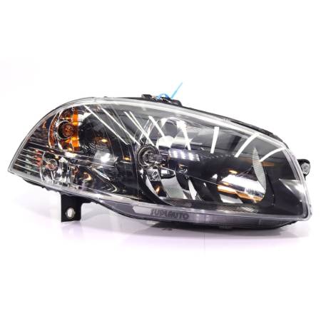 Farol Mascara Negra Direito Strada Palio Siena Fiat 7090313