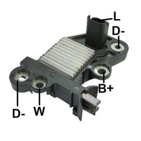 Regulador Voltagem Renault Symbol Duster Logan Sandero Gauss Ga344