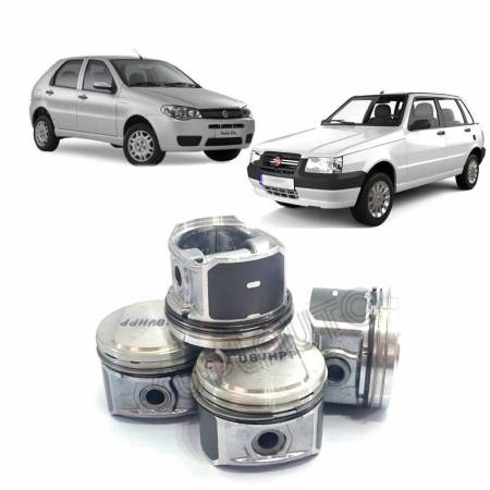 Pistao Com Aneis Palio Uno Fire Flex 2009/ Fiat 55252759