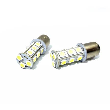 Par Lampada T10 18 Leds Branca Pingo Luz 6000K Vx Imp935316