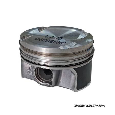 Jogo Pistao Gol Fox Polo 1.6 16V Msi 2015/ Vw 04E107065Hn