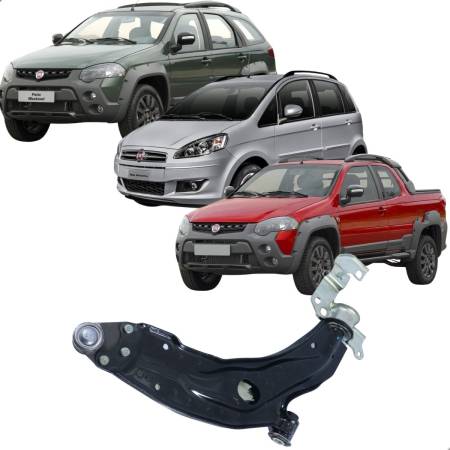 Bandeja Dianteira Esquerda Palio Strada 2013/ Fiat 52127243