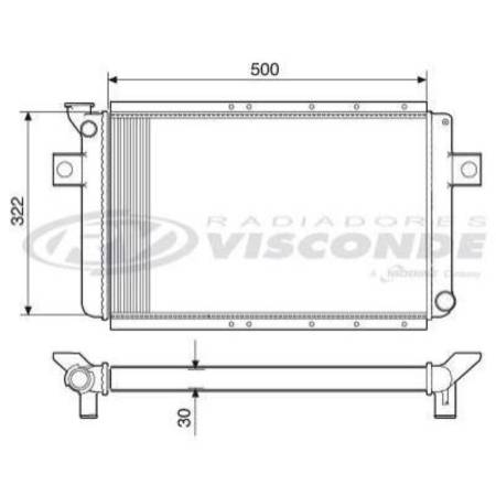 Rad Corcel 1.4 /81 Rv1007 Corcel Ii 78/81 1.4