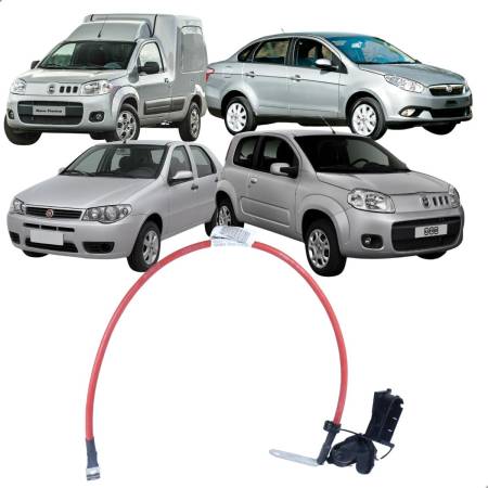 Cabo Bateria Positivo Palio Strada Fiorino Fiat 51905897