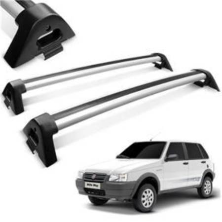 Bag Rack Uno 2P 1100 Preto Bagageiro Rack Uno 2P Pr
