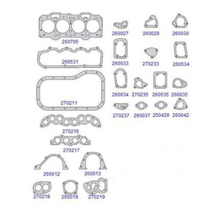 Junta Do Motor Palio 1.0 1.5 8V 1996/ Taranto 270200