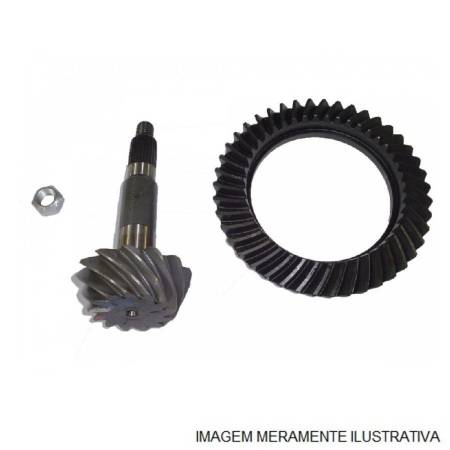 Coroa E Pinhao Ford Vw Agr 8X37 F4000 Gm Eix.284 286 80 411 Albarus 731671X