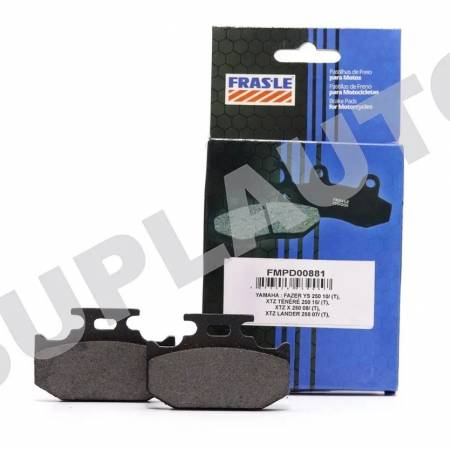 Pastilha De Freio Fazer Xtz Rmx Dr Klx Fras-Le Fmpd00881