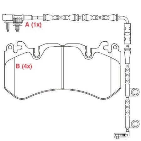 Pastilha Freio Range Rover Iii Iv Sport 4.4 5.0 Willtec Pw893