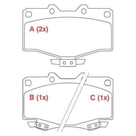 Past Fr Hilux 90/ Pw115 Hilux 90/ 4X4