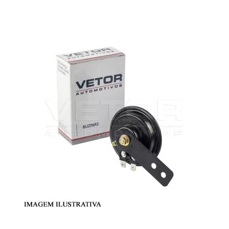 Buzina Bi Bi 12V Moto Universal Vetor Vt125