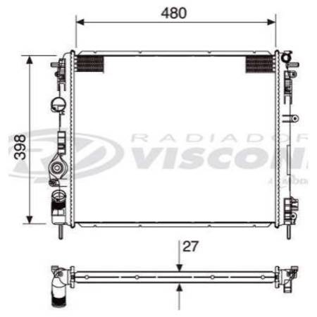 Rad Clio 99/ C/Ac Rv2903 Clio 99/ 1.0/6 C/Ac