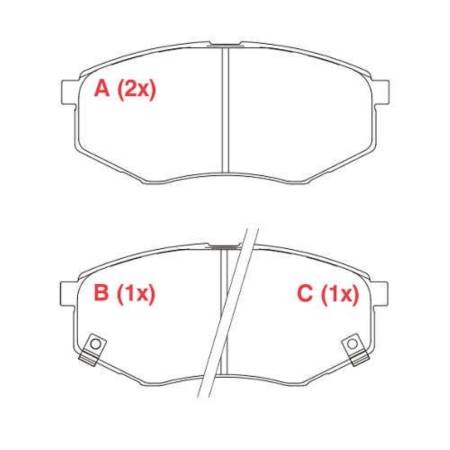 Pastilha Freio Hyundai Ix35 Sonata Tucson Kia Sportage Willtec Pw874