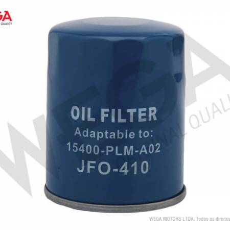Filtro De Óleo Honda Civic Crv Fit Hrv Wega Jfo410