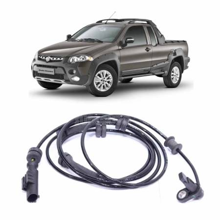 Sensor Abs Traseiro Esquerdo Strada 2013/ Fiat 51918288