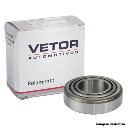 Rolamento De Roda Ford F4000 C/ Eixo Albarus Vetor 3982/20