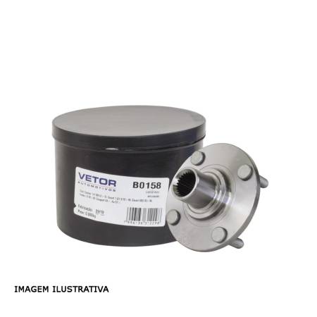 Cubo Roda Dianteiro Courier Escort Fiesta Ka Vetor B0158