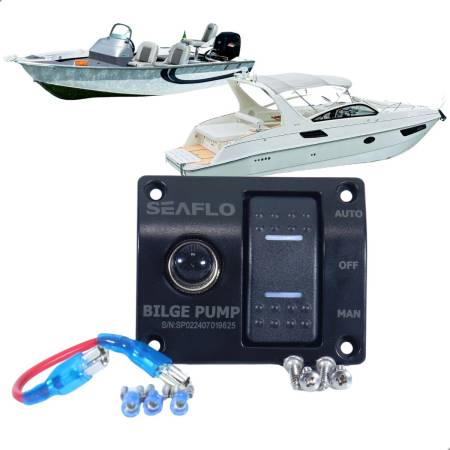 Painel De Controle Bomba De Porao Seaflo 60701