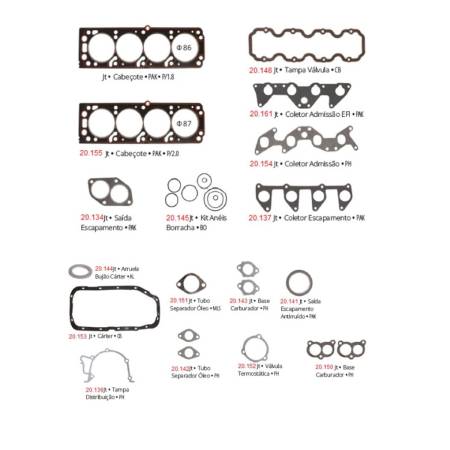 Junta Motor Monza Kadett Ipanema 2.0 8V 1986Ate 1997 Pathway 20527