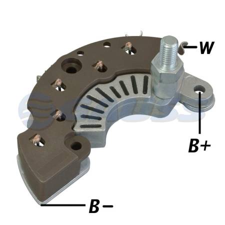 Placa Retificadora Gm Corsa Com Ar Cond. Omega Vectra Gauss Ga1758