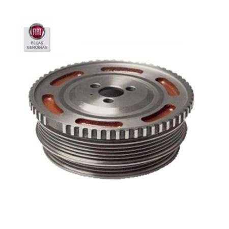 Polia Antivibratoria Do Virabrequim Palio 05/ Fiat 55198247