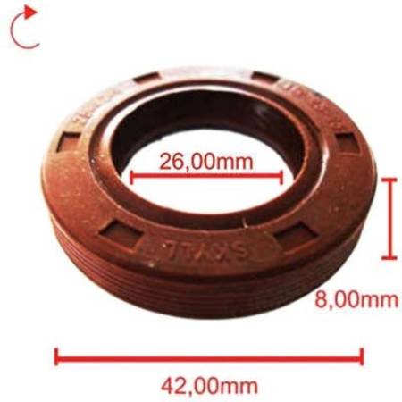 Retentor Do Virabrequim Gm Corsa Gsi 1.0 1.4 1.6 1.8 Bastos 1122525