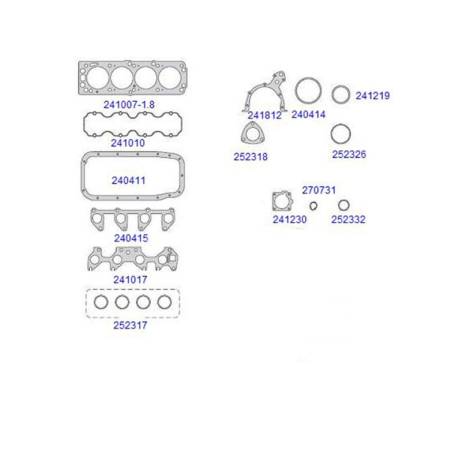 Junta Do Motor Agile Prisma Cobalt Agile 1.4 Taranto 244000