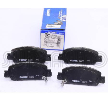 Pastilhas De Freio Cobraq Civic Sport 2009/2019 Cobreq N1758