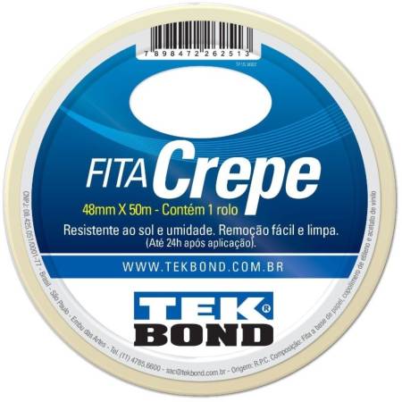Fita Crepe 48Mm X 50M Tekbond 21111048500