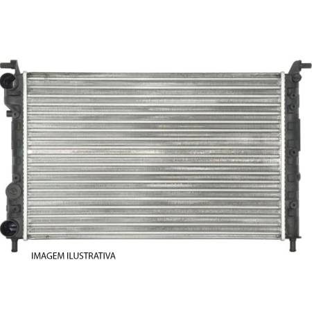 Radiador S10 Blazer 2.0 2.2 2.4 Flex Todos Com Ar Condicionado Visconde Rv9224