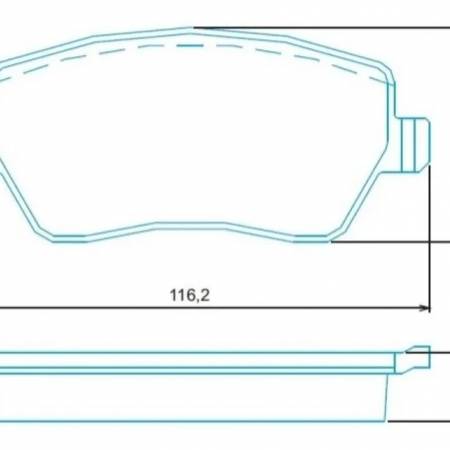 Pastilha De Freio Dianteira Renault Duster 11/ Jurid Hq2297