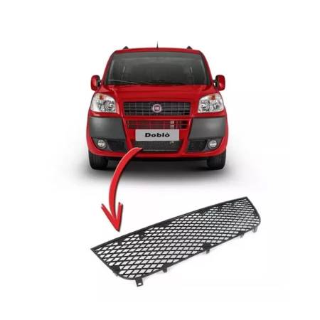 Grade Inferior Parachoque Doblo 2010/ Original Fiat 7087694