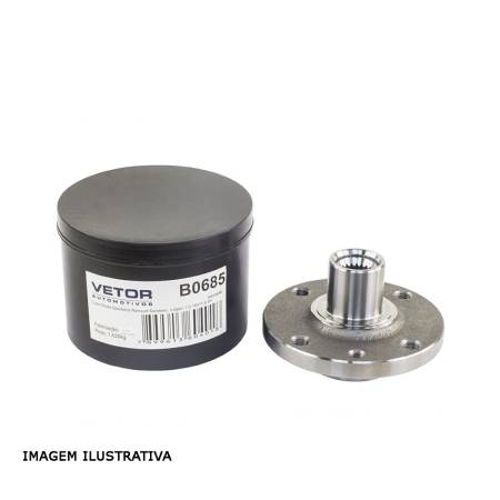 Cubo Roda Dianteiro Logan Sandero 08/22 Vetor B0685