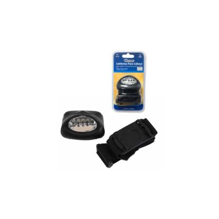 Lanterna De Cabeca 5 Leds 3 Pilhas Aaa Western Lc5