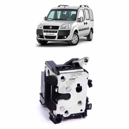 Fechadura Porta Corredica Direita Doblo 2002/ Fiat 46837865