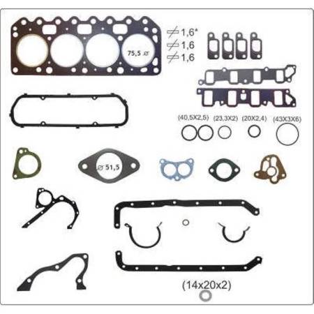 Junta Motor Ford Fiesta Ka Bastos 131029Pk