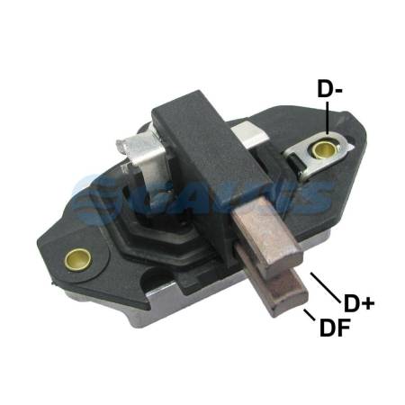 Regulador Voltagem Ford Cargo 1618 Mb O370 O371 Om 366 Gauss Ga0041
