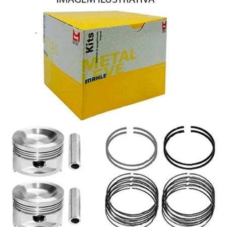 Pistao Corsa Mpfi 1.6 8V Gasolina 1.00 Metal Leve Jogo Metal Leve Spa9020/1