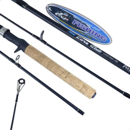 Vara Pesca Carretilha 1.80M Carbono 2 Partes Imp 110083801