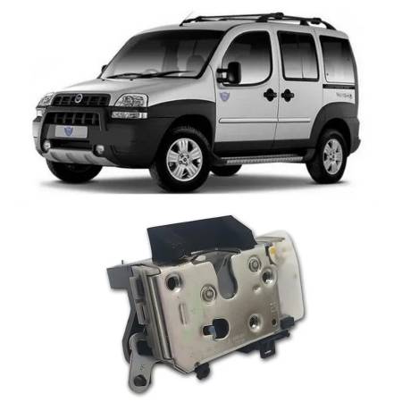Fechadura Porta Lateral Esquerda Doblo 2002/ Fiat 46837872