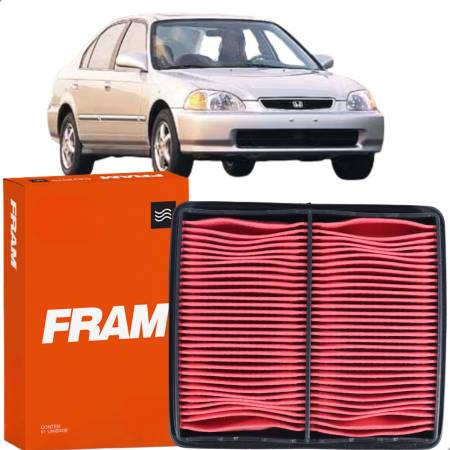 Filtro Ar Honda Civic 1.5 Gas 92/97 Fram Ca7174