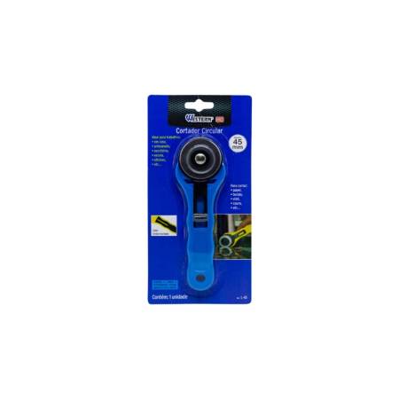 Cortador Circular Artesanato 45Mm Azul Western L45