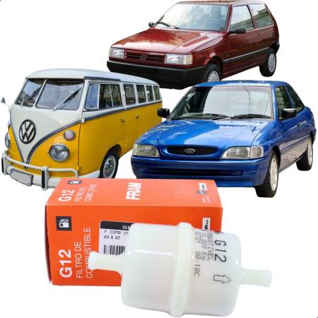 Filtro Combustivel Alfa Romeo Vw Fiat 62/99 Fram G12