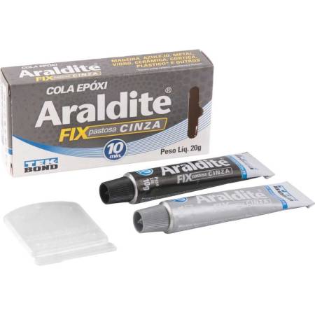 Adesivo Araldite Fix Cinza 20G Tekbond 10818500800