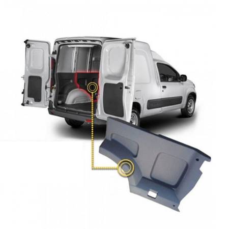 Forro Lateral Esquerdo Bau Nova Fiorino 2011/ Fiat 100215698